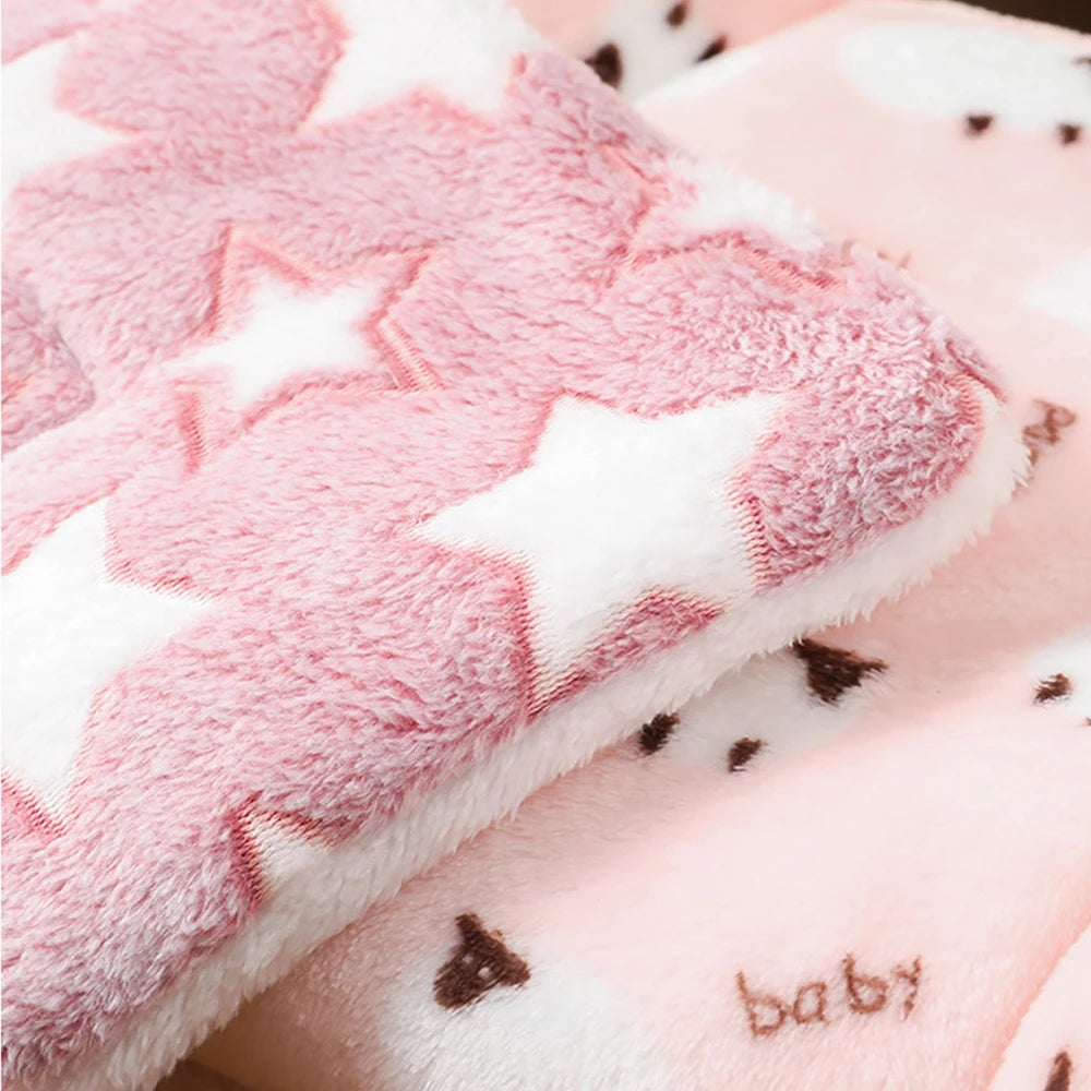 Cute Small Mat Double-sided Blanket