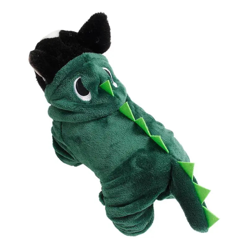Dinosaur Cat And Dog Hoodies Soft and Warm Pet Clothes