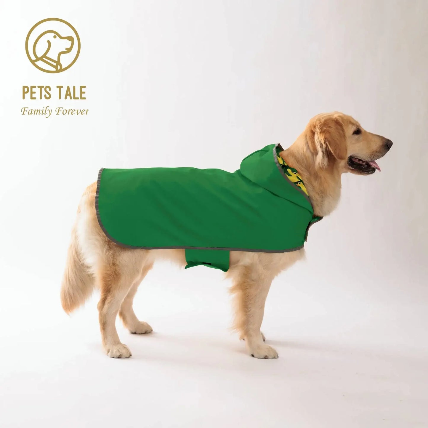 \ Raincoat: Dual-sided Waterproof Polyester Fiber Quick-Adjust Velcro Closure
