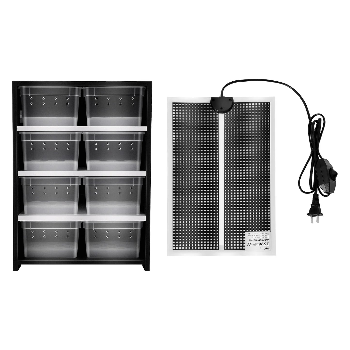 Large Acrylic Feeder, Breeding Tank, Ventilation, Insect Spider, Turtle, Lizard