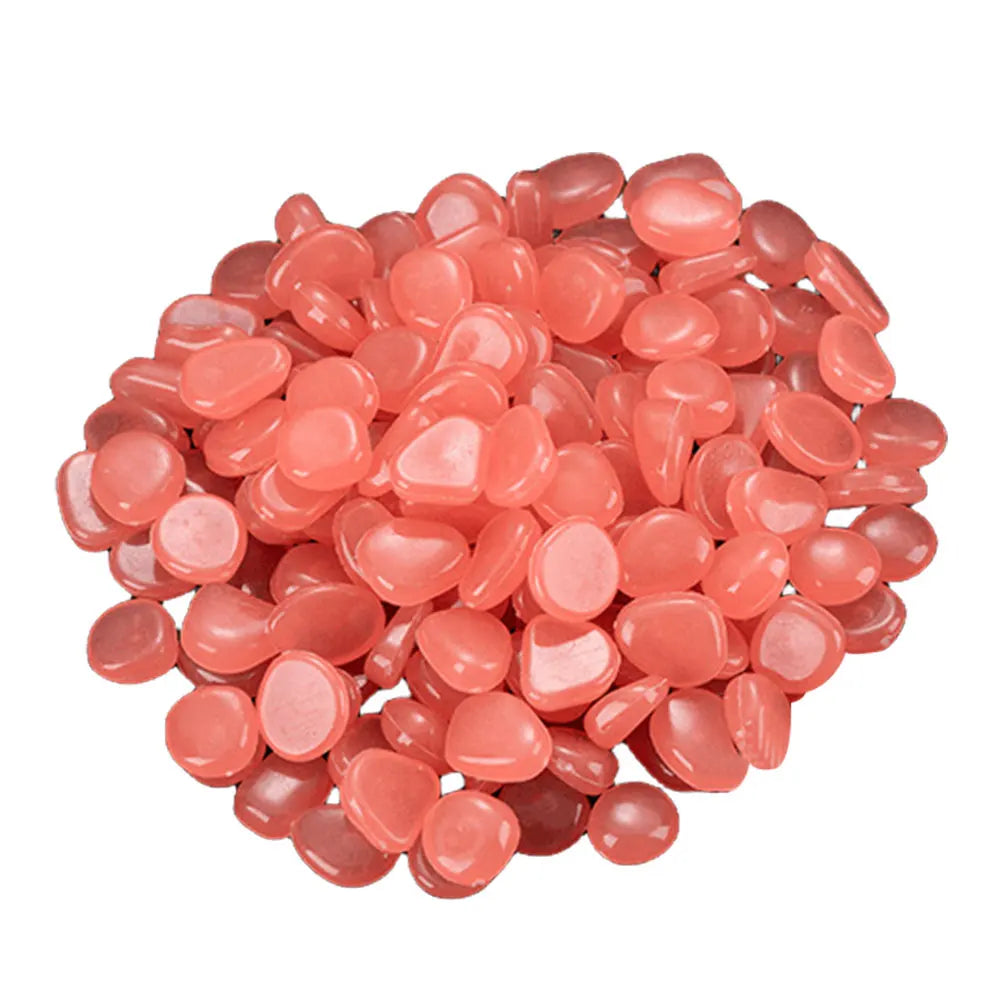 100Pcs Glow in The Dark Rocks Multifunction