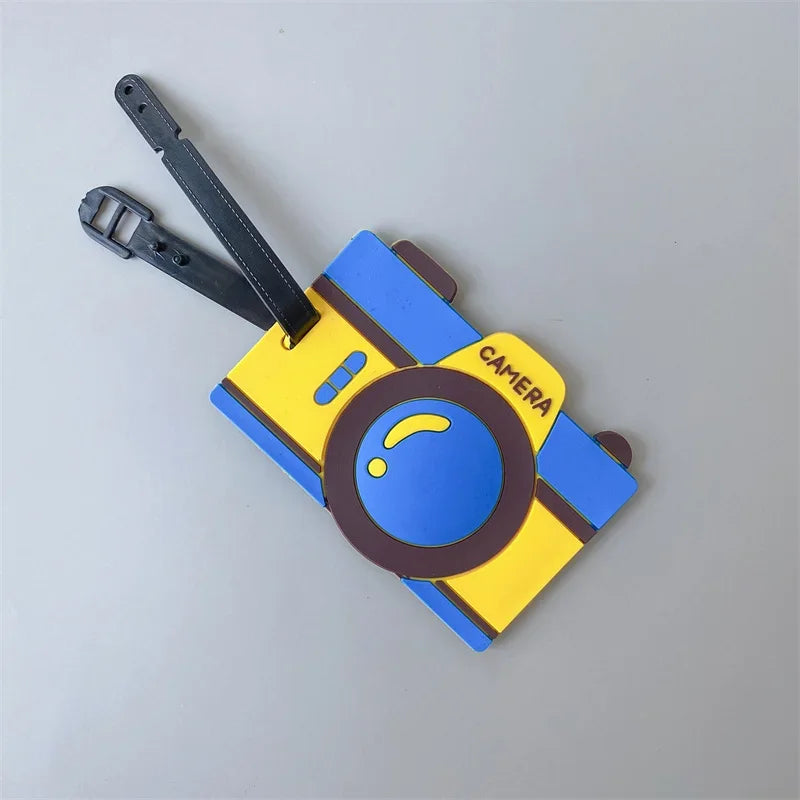 Luggage Tag Animal Cartoon Suitcase ID Address Holder