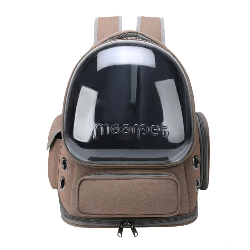 Transparent Pet Carrier Bag Travel Backpack for Cats Small Dogs Breathable