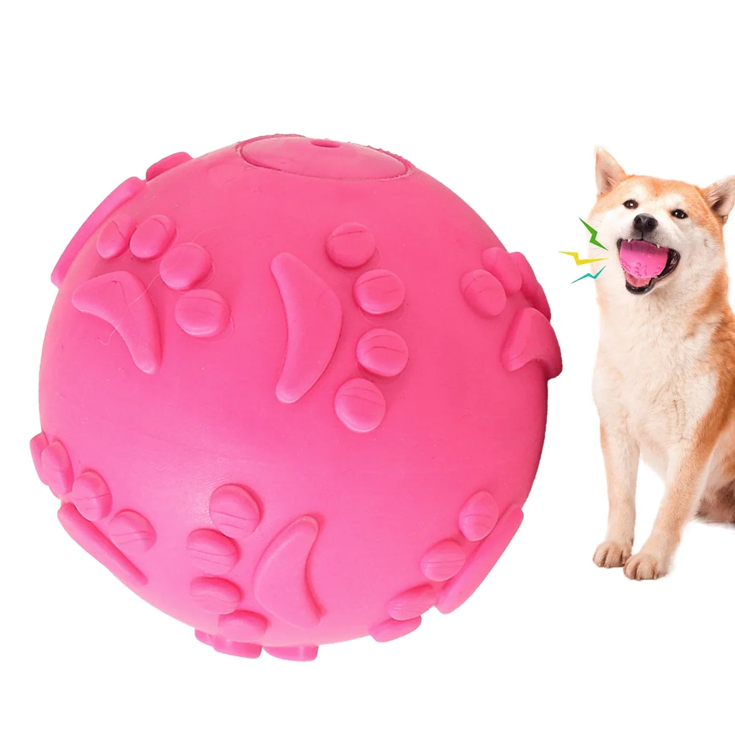 interactive Elastic Dog Training Ball
