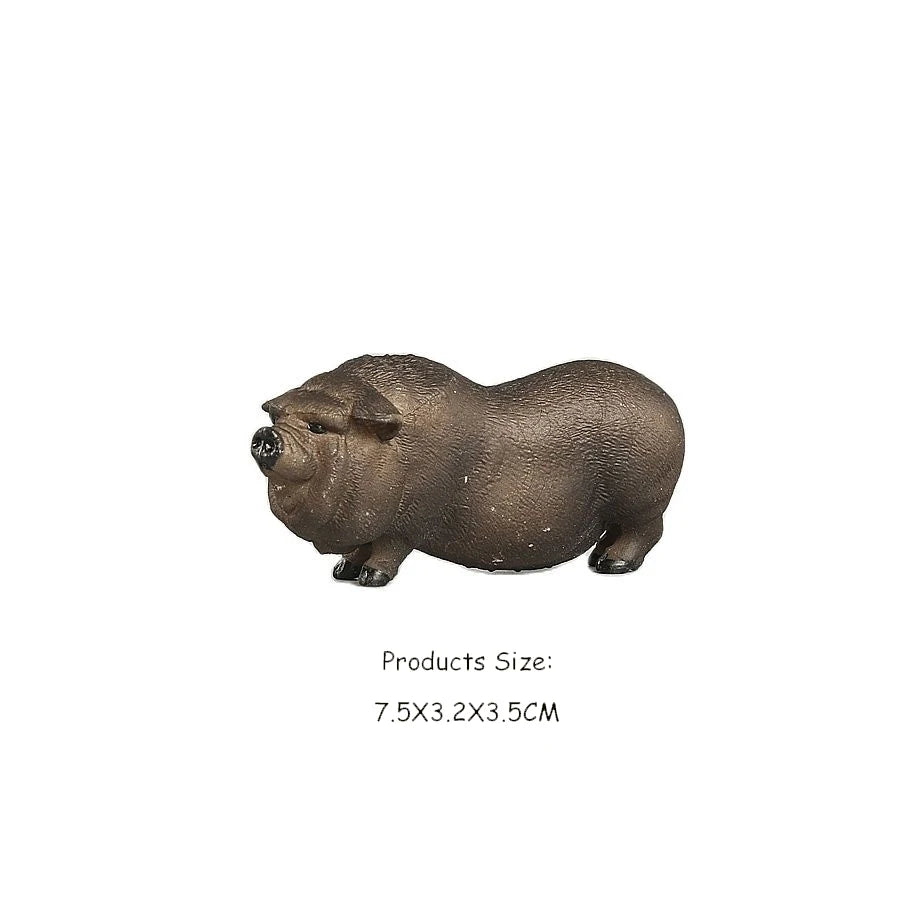 Toy Animals Figures Pig Sows Piglets Wild Boar Warthog Models Farm Animal figurines Action Figure Kids Gifts Children Toys Games