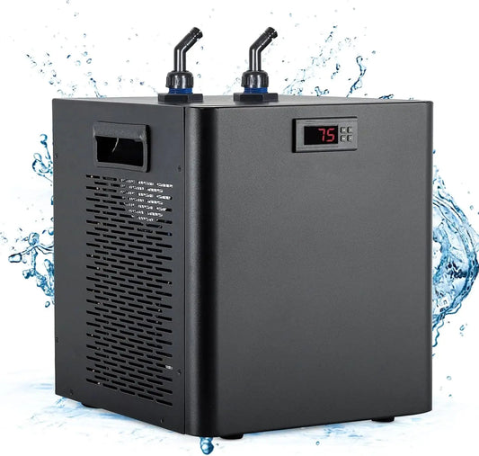 79 Gallon 1/3HP Aquarium Chiller - Energy Efficient, Axolotl, Freshwater & Saltwater
