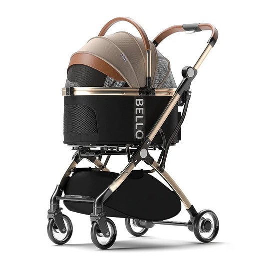 Travel  Foldable Trolley Stroller for Dogs & Cats
