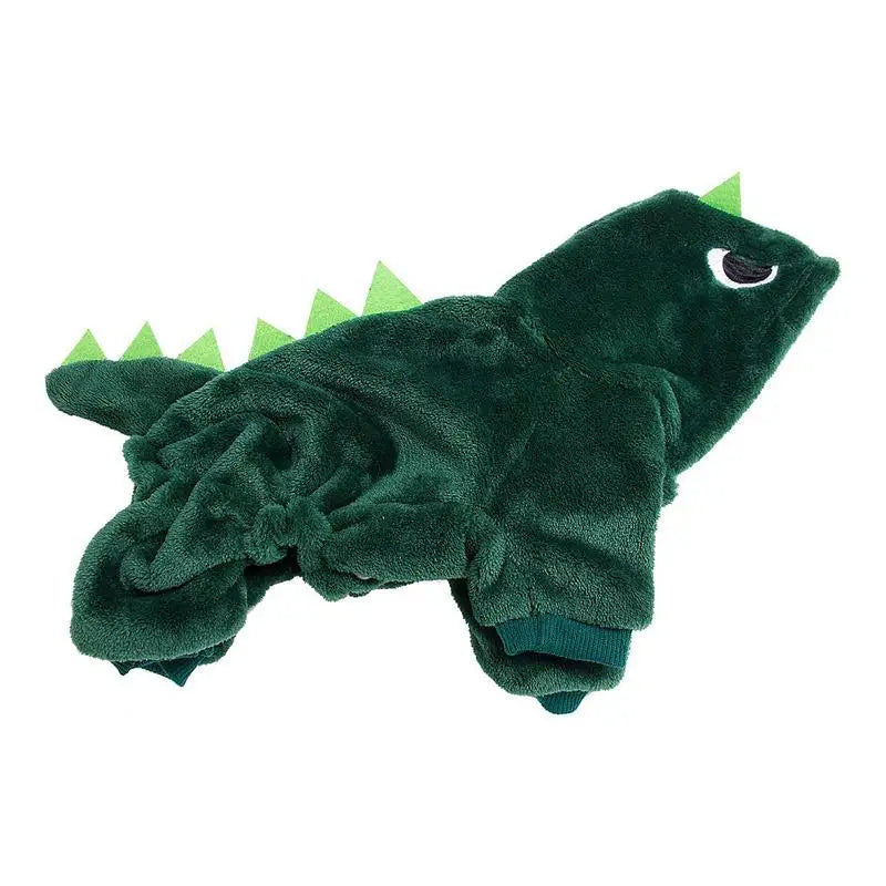 Dinosaur Cat And Dog Hoodies Soft and Warm Pet Clothes