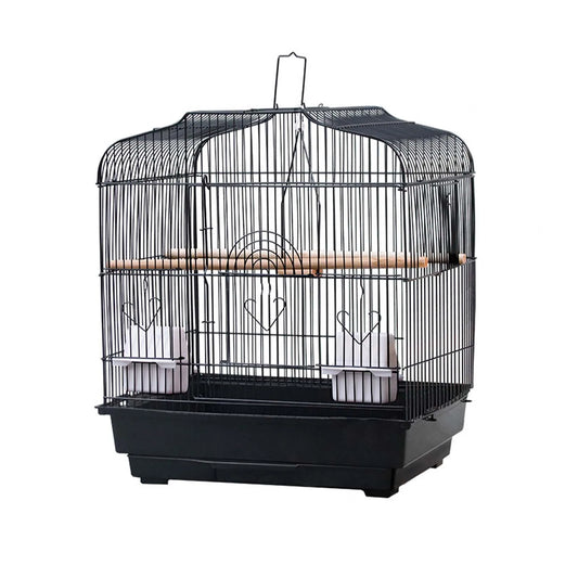 Travel Cage, Standing Pole, Food Container, Swing Cockatiels Parrots Canaries