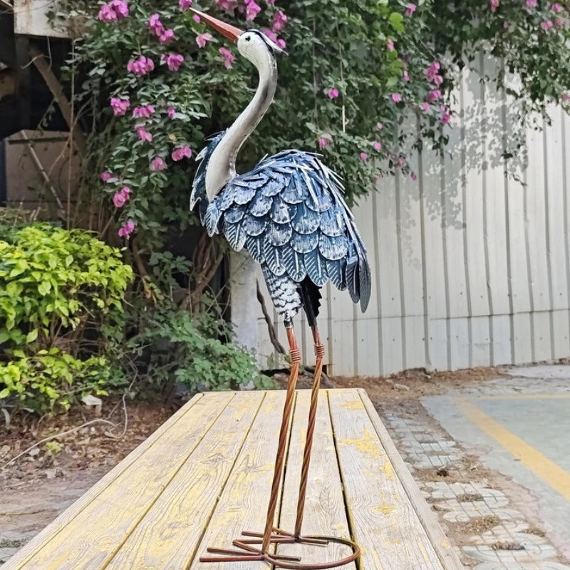 Sculptures: Large Art Metal Ornaments for Home, Garden, Living Rooms