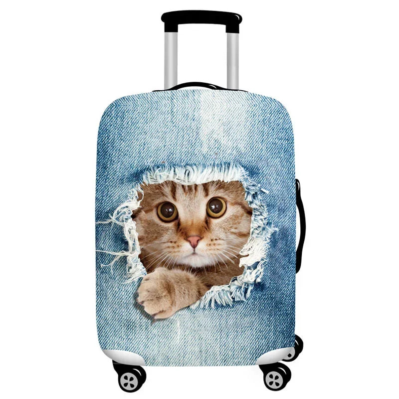 3D animal pattern Luggage Protective Cover Suitable for 18-32 inch
