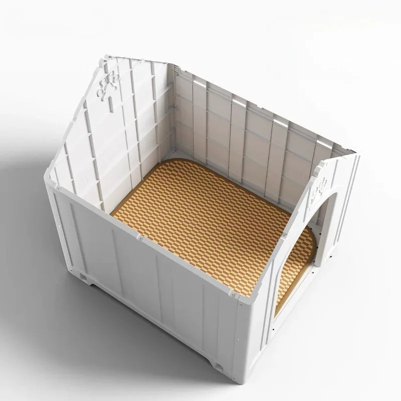 Dog House Outdoor Kennel Waterproof and Sun-proof