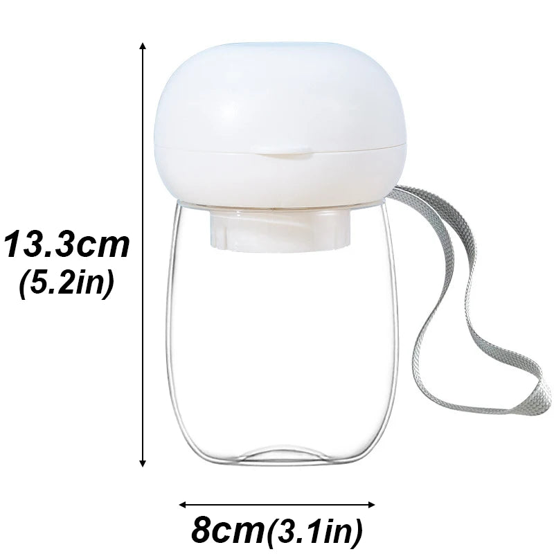 Portable Water Bottle, Or Feeding Bowl  For Hiking/ Traveling.