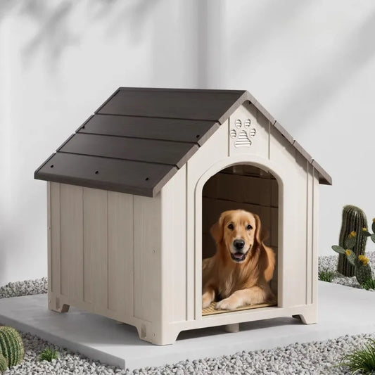 Dog House Outdoor Kennel Waterproof and Sun-proof
