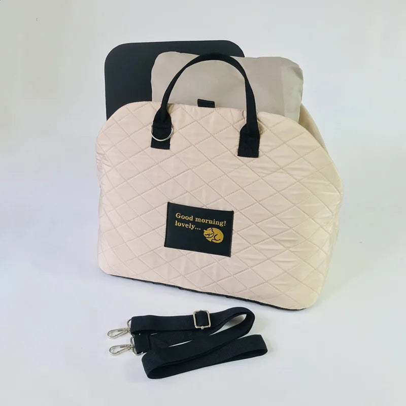 Car Seat Pet Protection Travel Carrier and Shoulder Handbag for Cats or Dogs