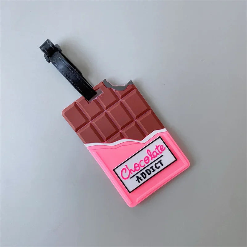 Luggage Tag Animal Cartoon Suitcase ID Address Holder