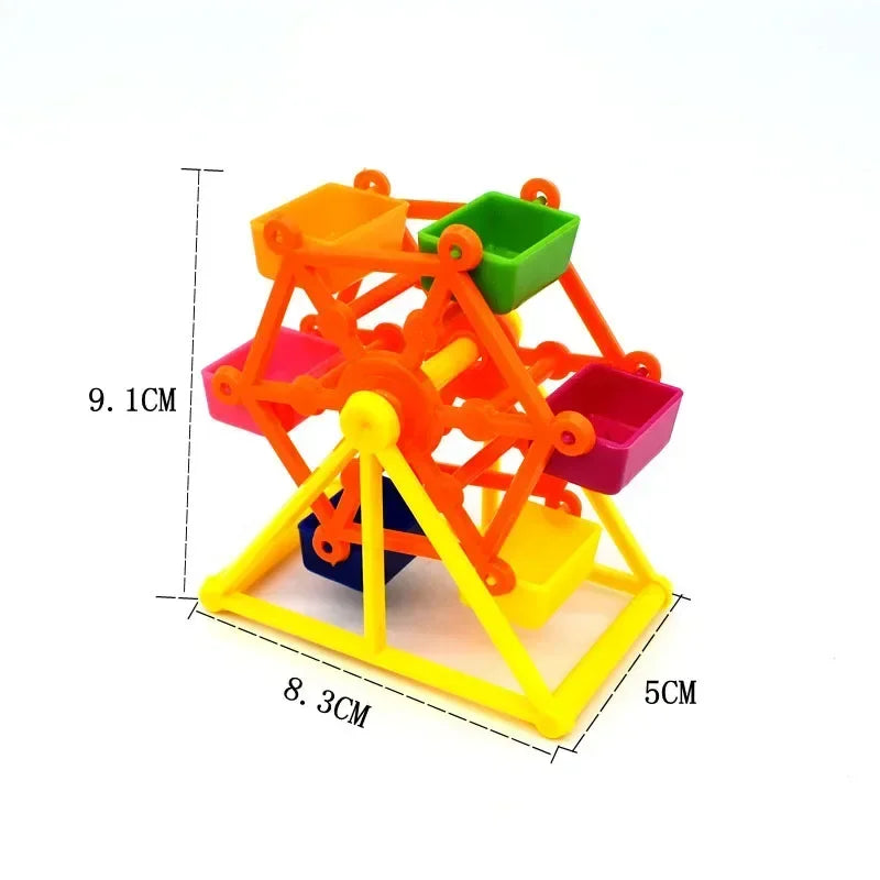 Foraging Creative Parrot Feeder Rotate Training Toys Intelligence Growth