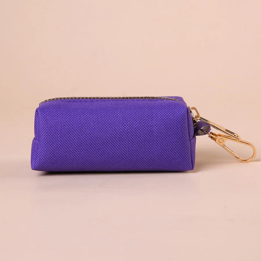 Canvas Dog Poop Bag Holder Dispenser