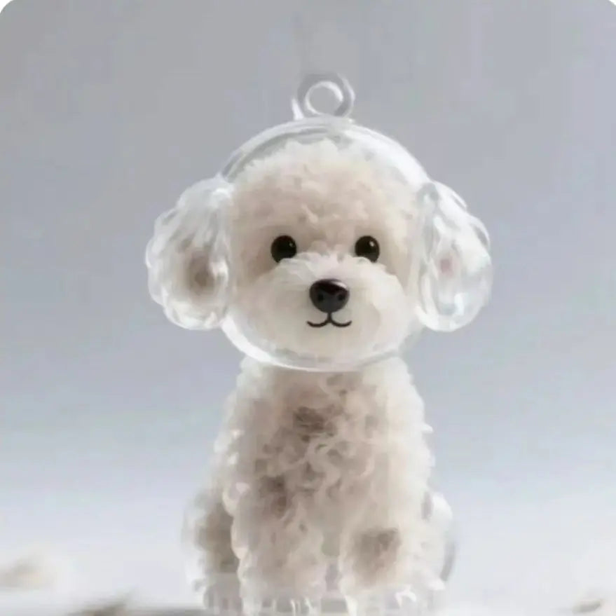 Transparent Pendant Hair Storage Hanging Ornament Pet Memorial