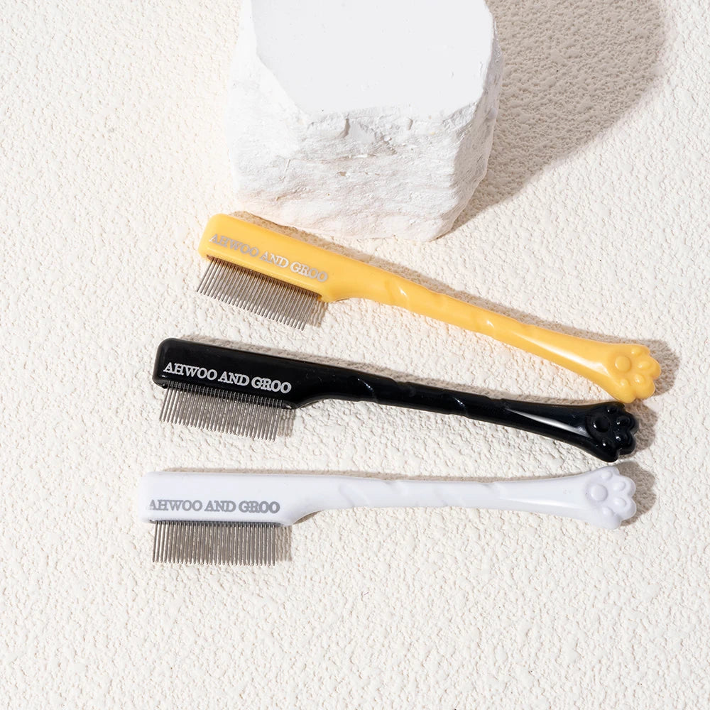 Facial Cleaning Comb, Removes Tear Stains, Eye-poop, with Repair Scissors