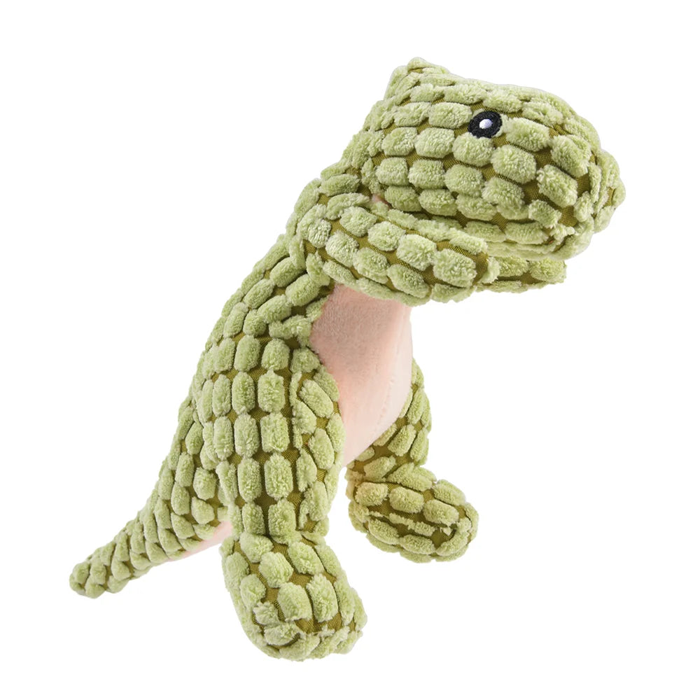 Pet Plush Dinosaur Toys Interactive Dog Chew Toys