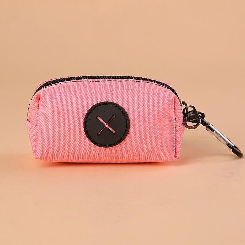 Canvas Dog Poop Bag Holder Dispenser