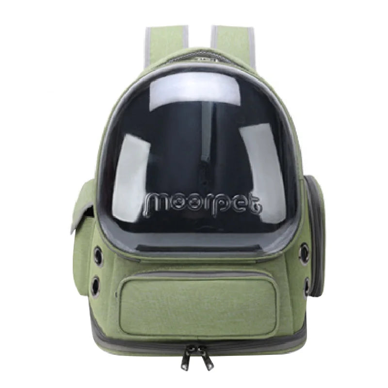 Transparent Pet Carrier Bag Travel Backpack for Cats Small Dogs Breathable