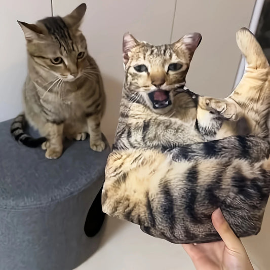 A customizable pet pillow, personalized 3D portrait